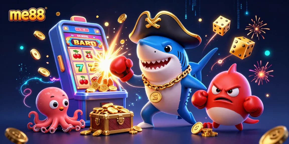 Join the excitement at me88 with vibrant characters and massive jackpots in a thrilling online casino scene.