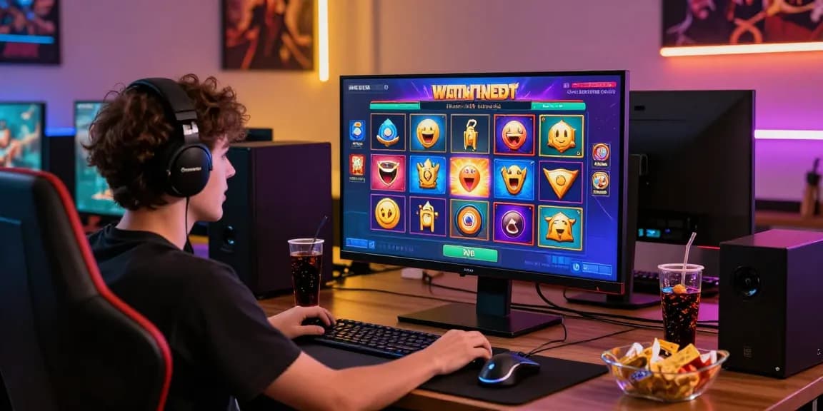 Engaged player enjoying rajakhodam89 daftar slot game on screen with vibrant graphics.
