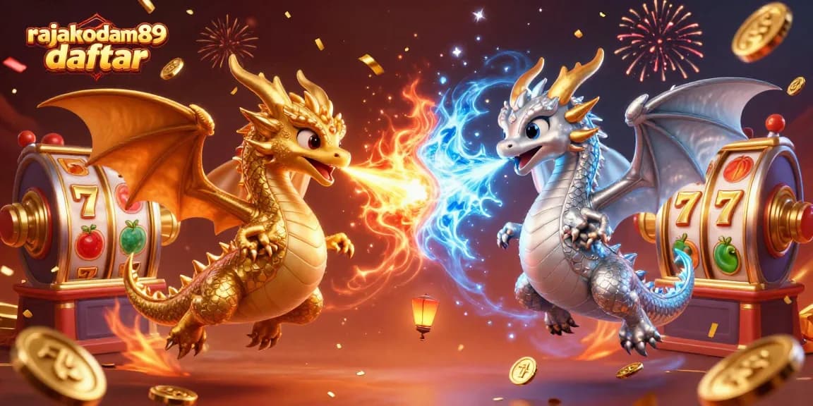 Rajakhodam89 mendaftar menampilkan naga terbang dan slot yang berkilau, menarik keberuntungan bermain.