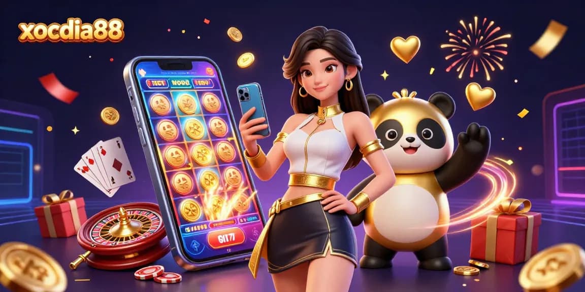Xocdia88 grants players thrilling online experiences with colorful games, spinning reels, and festive celebrations.