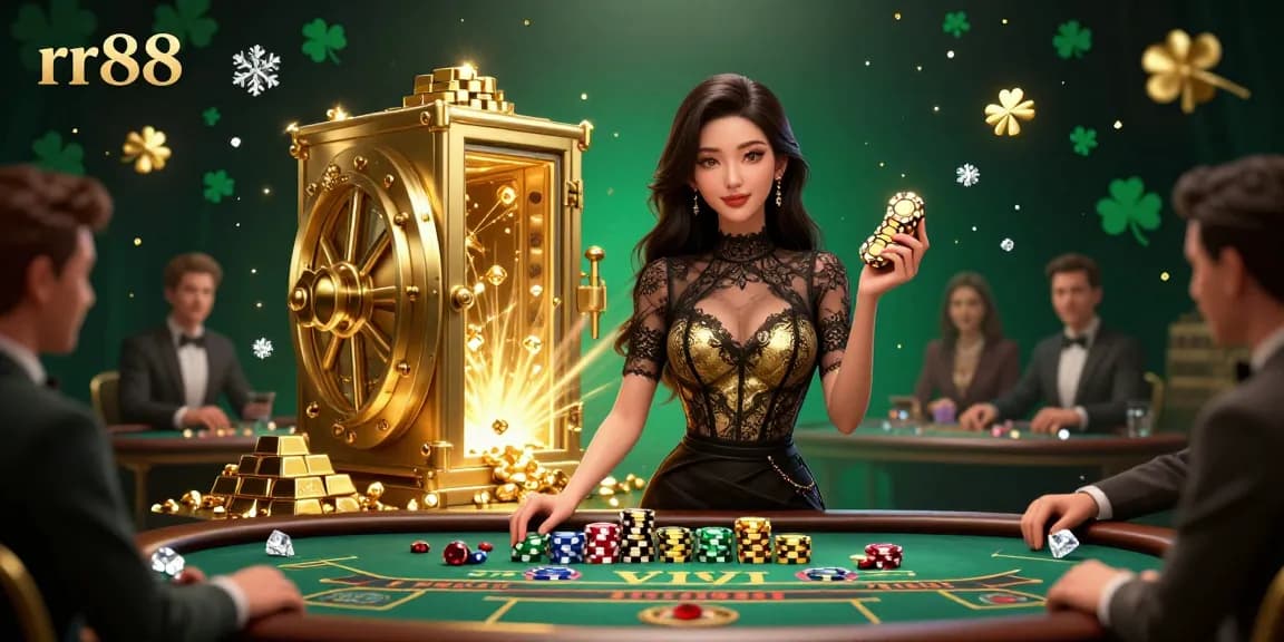 Experience the thrill of rr88 with exclusive high-stakes baccarat and golden casino elements.