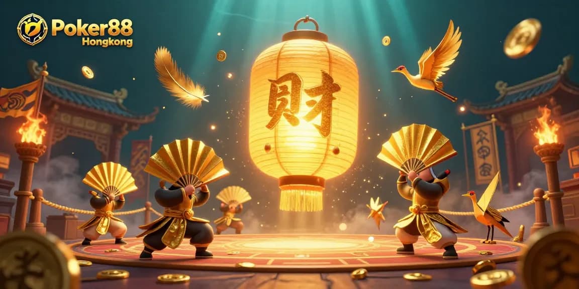 Experience the thrill of Poker88 Hongkong with captivating gaming elements and vibrant characters.