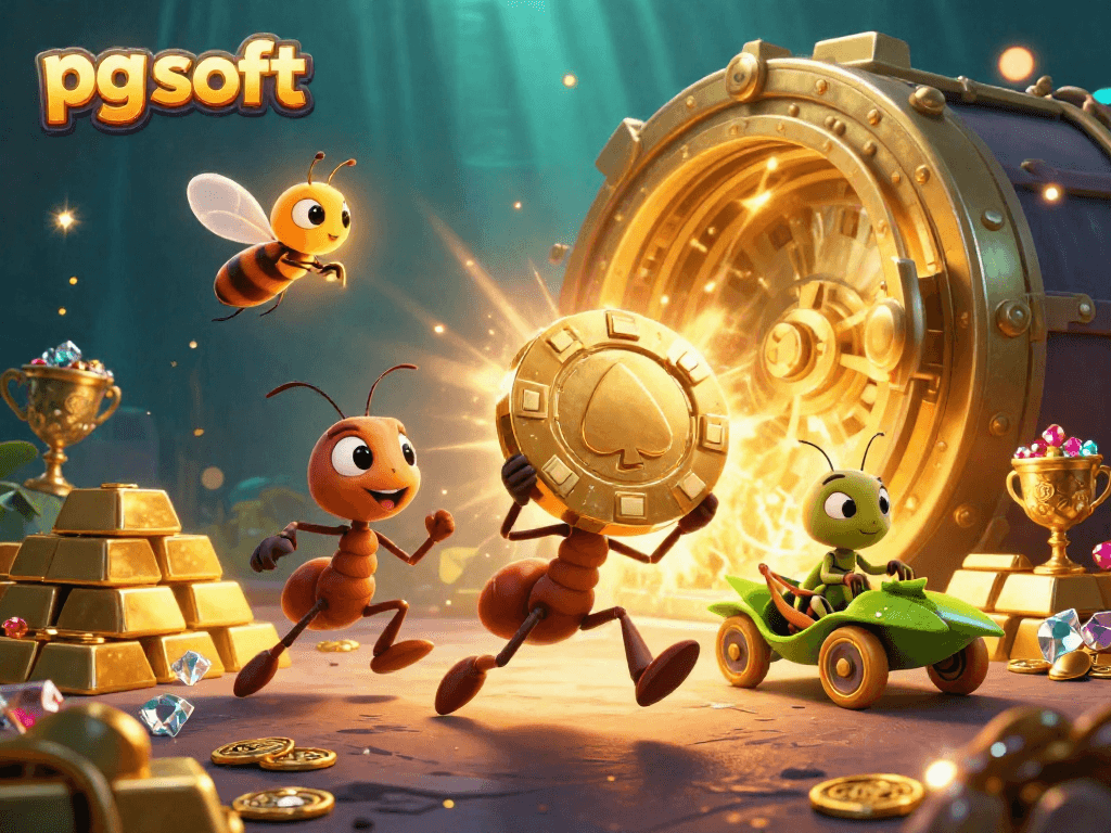 Spin and win with PG Soft's Mahjong slots, featuring eye-catching treasures and fun characters!