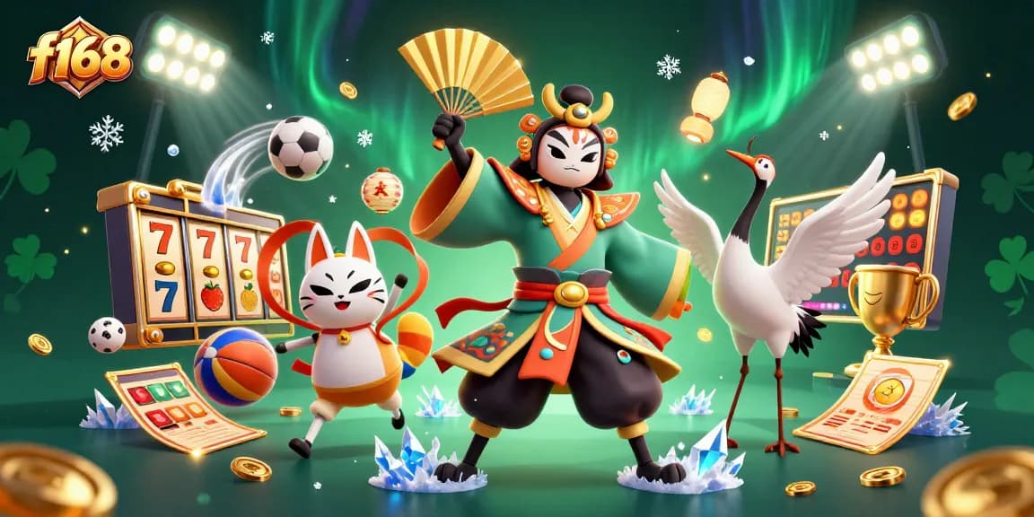 Experience exciting gameplay with f168, featuring vibrant characters and dynamic casino elements.