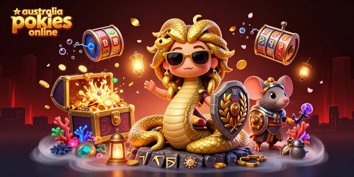 Spin the best australia pokies online with exciting characters and dynamic casino elements.