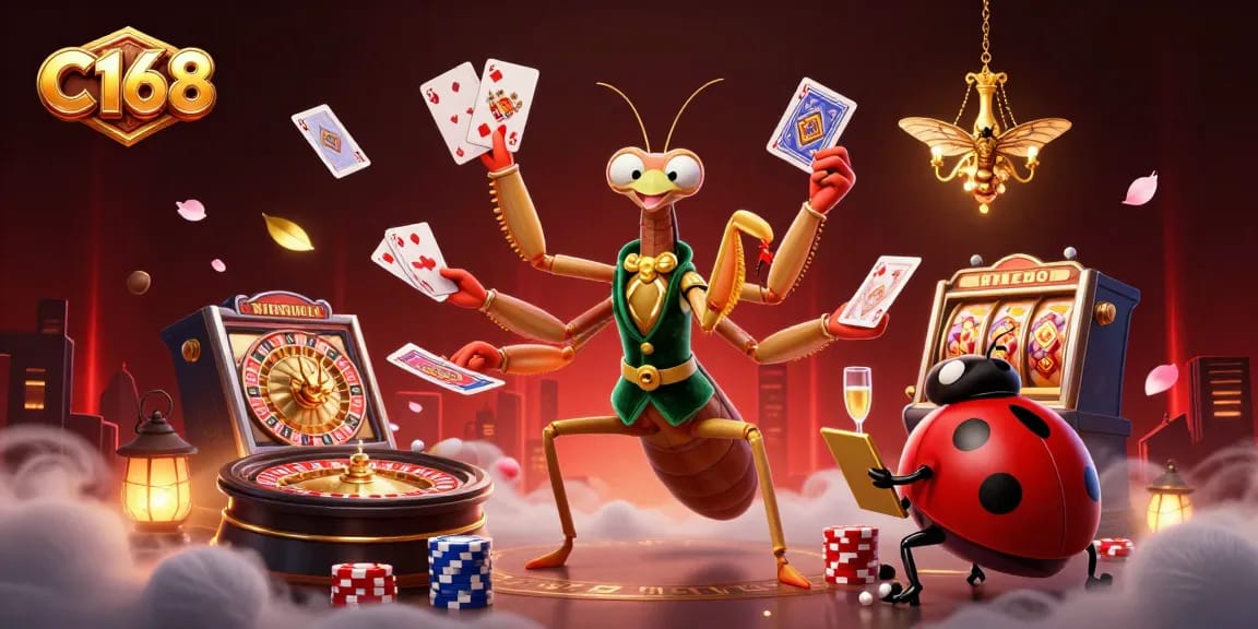 C168 card sharp and ladybug pit boss engaging players with casino games filled with excitement and wins