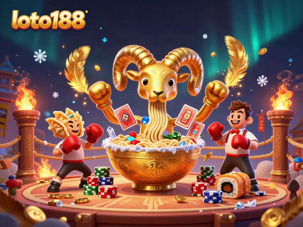 Engage in the loto188 online gaming experience with vibrant characters and dynamic casino elements.
