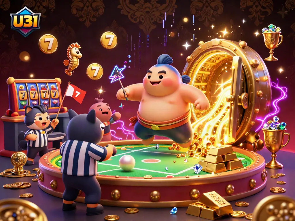Experience the excitement of U31 with thrilling 3D casino action featuring a dynamic underwater theme.