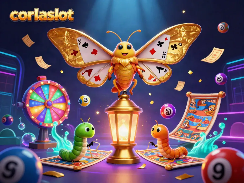 Experience the thrill of corlaslot with vibrant animations and captivating casino elements.