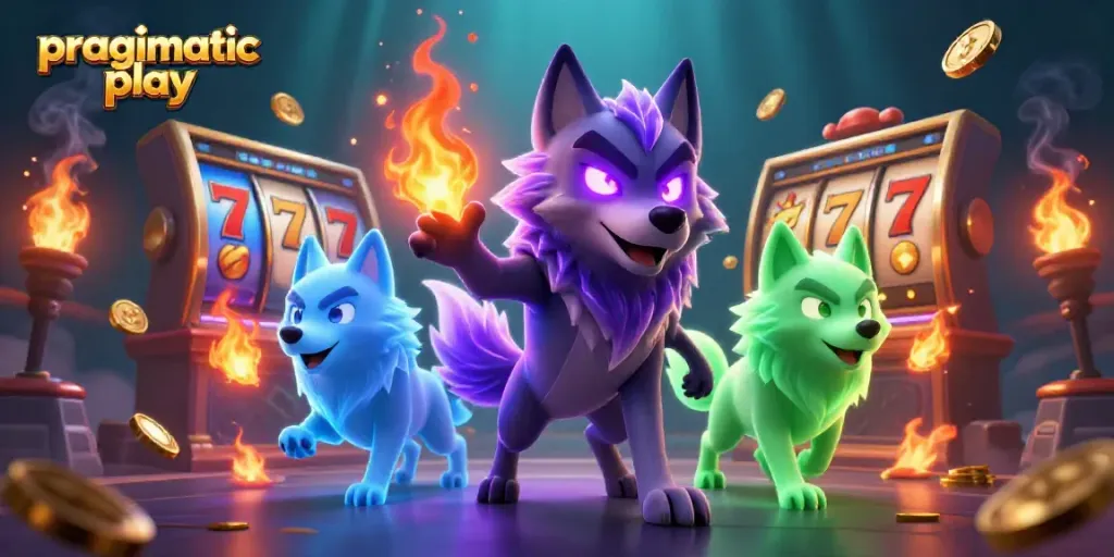 Experience thrilling gameplay with Pragmatic Play's dynamic slots featuring a packed casino atmosphere.