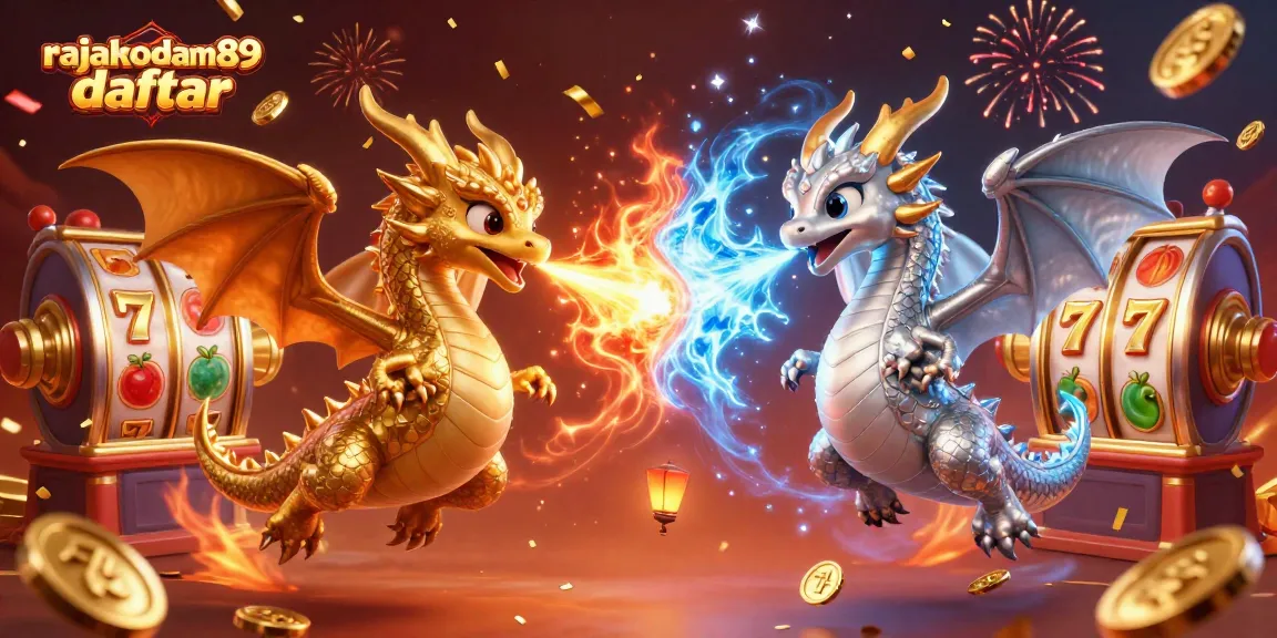 Rajakhodam89 mendaftar menampilkan naga terbang dan slot yang berkilau, menarik keberuntungan bermain.