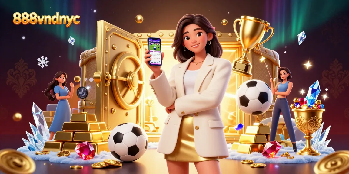Experience exciting betting at 888vndnyc with an interactive sports app in a vibrant casino setting.