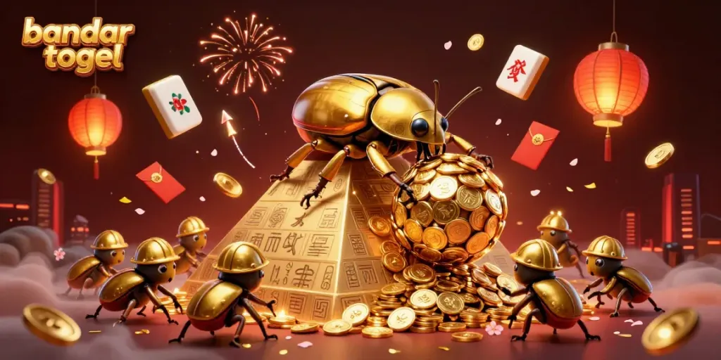 Menggulung bola emas, bandar togel memikat dengan detail yang memukau dan elemen kasino berkilau