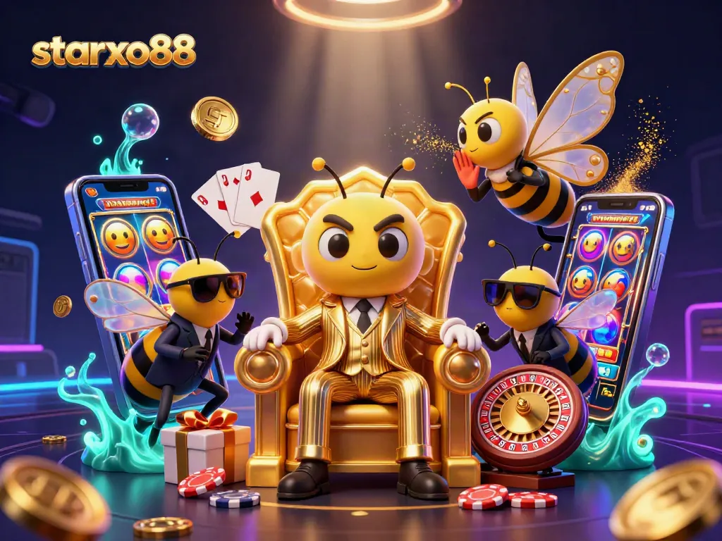 Engage with starxo88's thrilling slot gaming experience, featuring vivid characters and games.