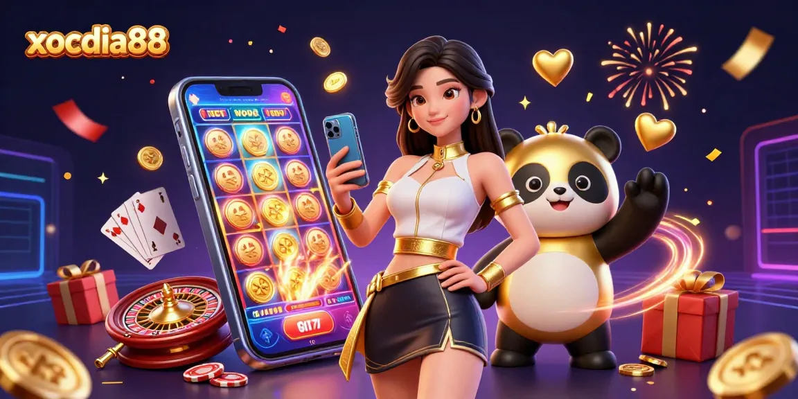 Xocdia88 grants players thrilling online experiences with colorful games, spinning reels, and festive celebrations.