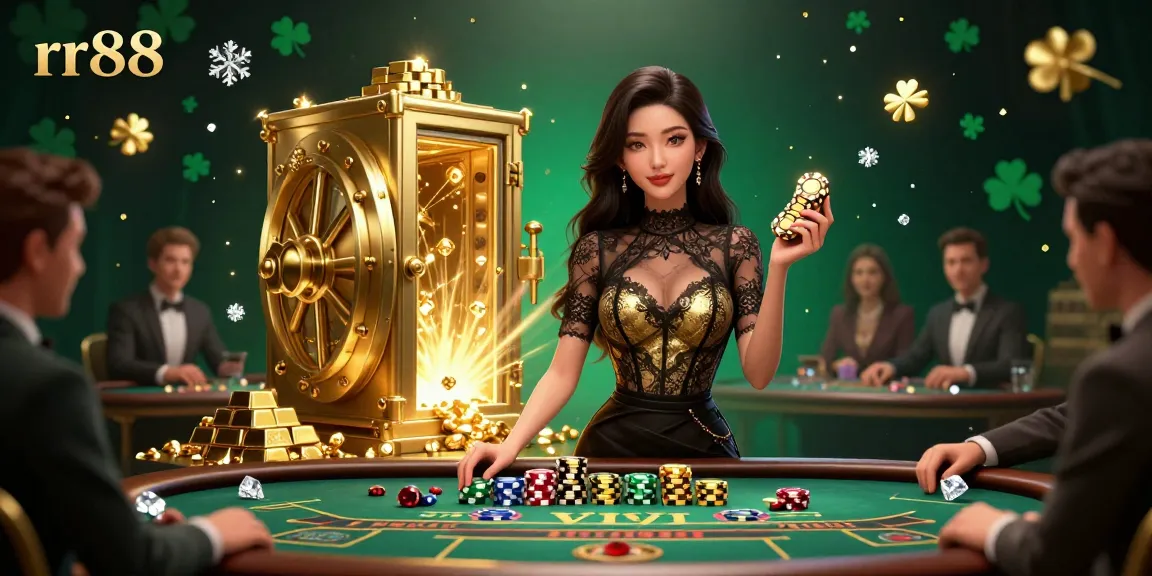 Experience the thrill of rr88 with exclusive high-stakes baccarat and golden casino elements.