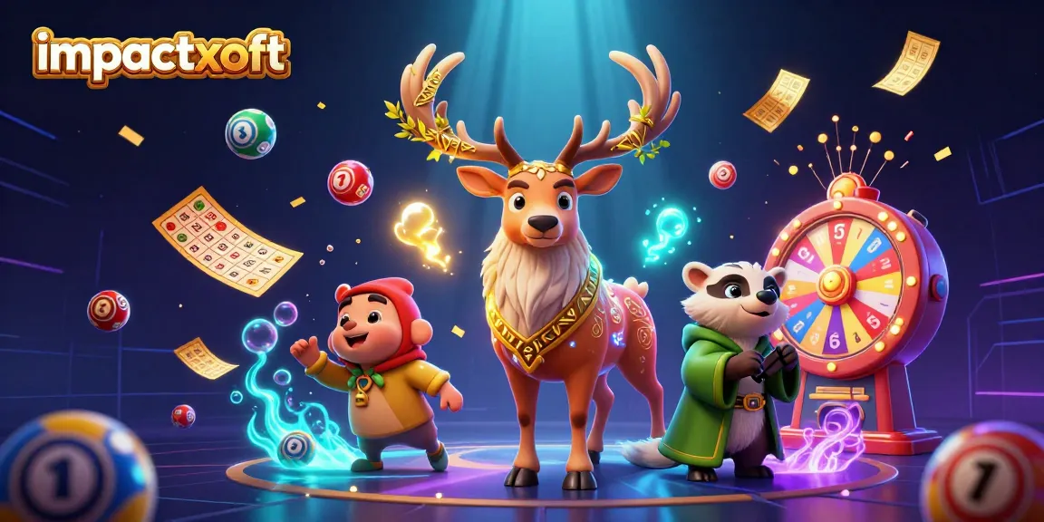 Experience the excitement of impacting your winnings at impactxoft with vibrant casino elements and dynamic characters.