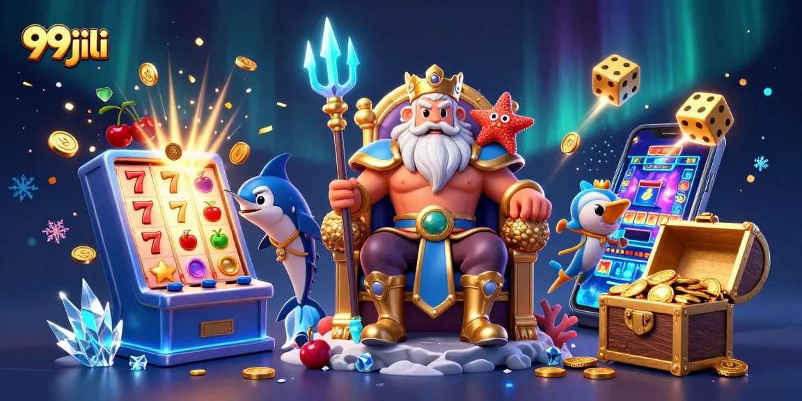 Experience the excitement of 99jili with game elements and colorful symbols bursting in a dynamic 3D scene.