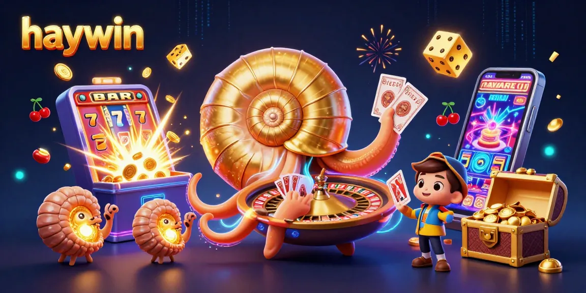Experience thrilling gameplay at Haywin with massive jackpots, glowing characters, and vibrant casino elements.