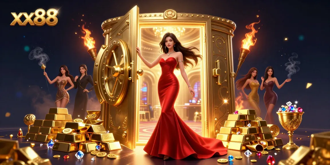 Experience the thrill of xx88 with vibrant casino visuals highlighting winning moments and gaming excitement.