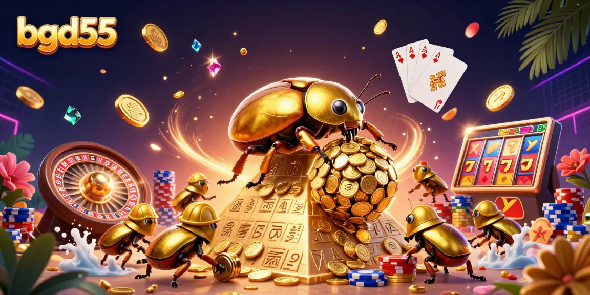 Spin to win with bgd55 in this dazzling casino-themed illustration.