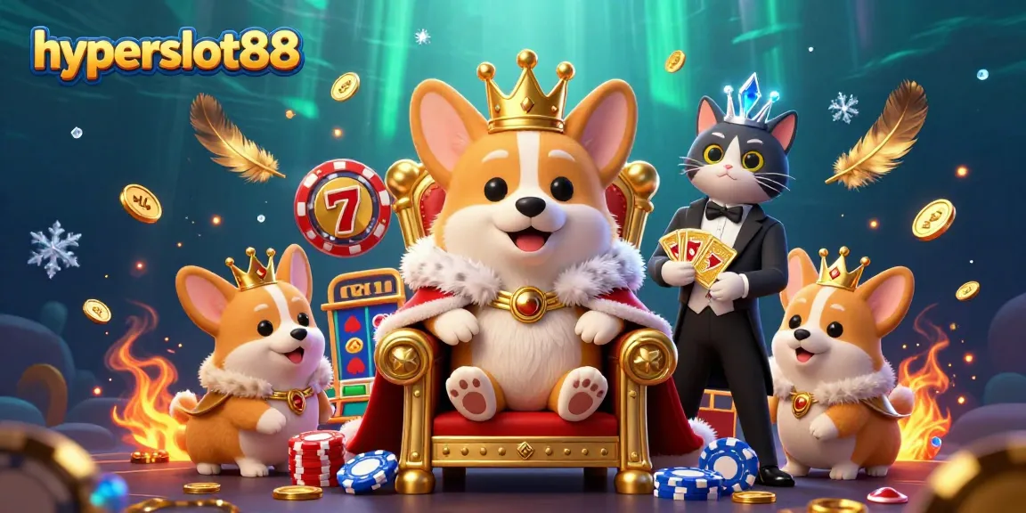 Experience thrilling wins at hyperslot88 with its vibrant slot gaming scene featuring unique characters.