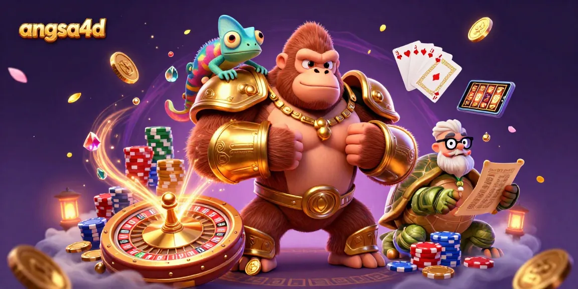 Experience the excitement with angsa4d's thrilling slot games and jackpot opportunities, featuring unique characters and vibrant visuals.