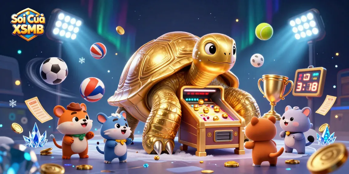 Soi Cầu XSMB revealing winning strategies through animated lottery elements and exciting pinball action.
