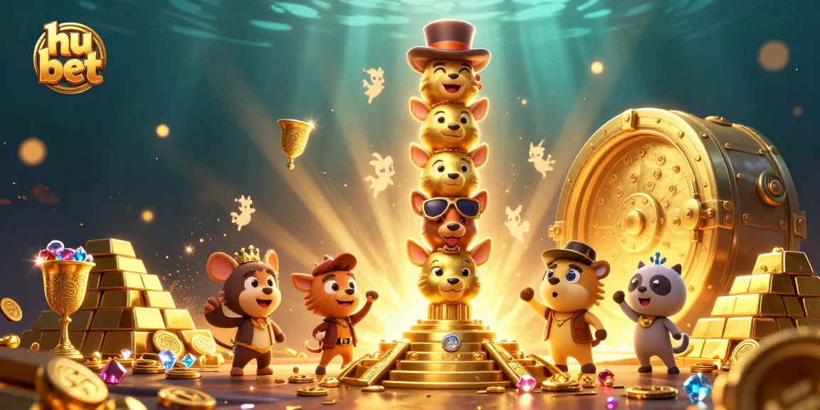 Experience big wins with hu bet's exciting games, highlighted by vibrant 3D illustration.