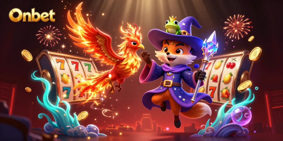 Bet on Onbet to experience thrilling slot games with vibrant visuals and guaranteed fun.