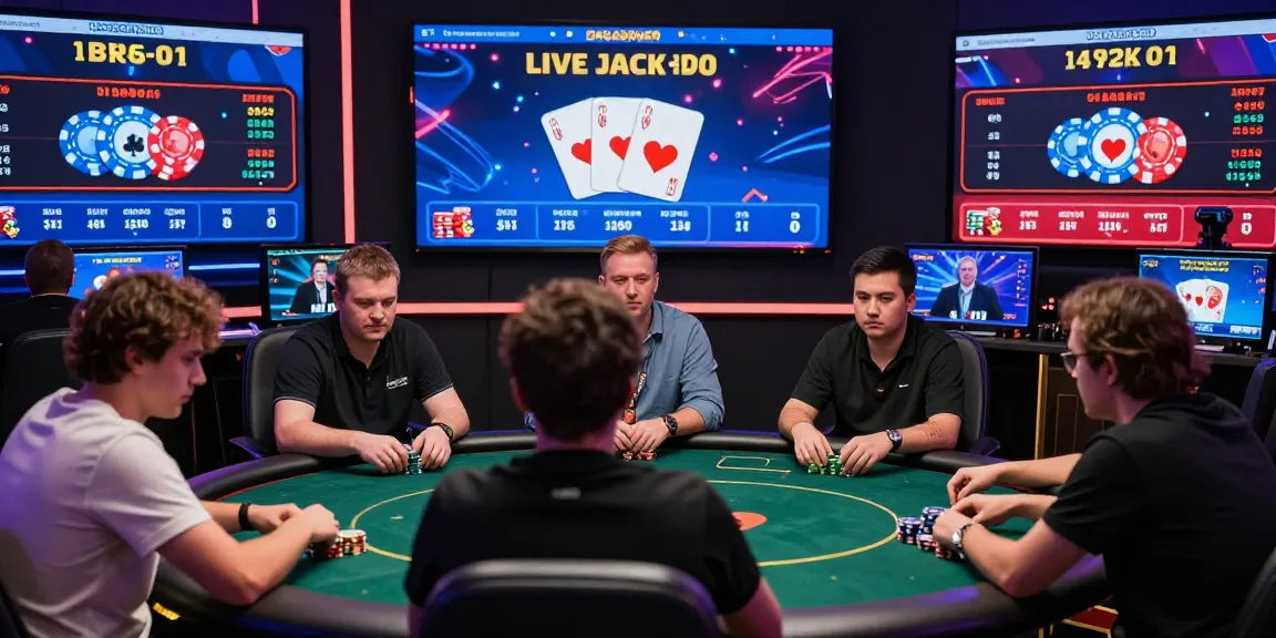 Dewapoker Live Jackpot highlights intense online poker tournament atmosphere with players focused on big winnings.