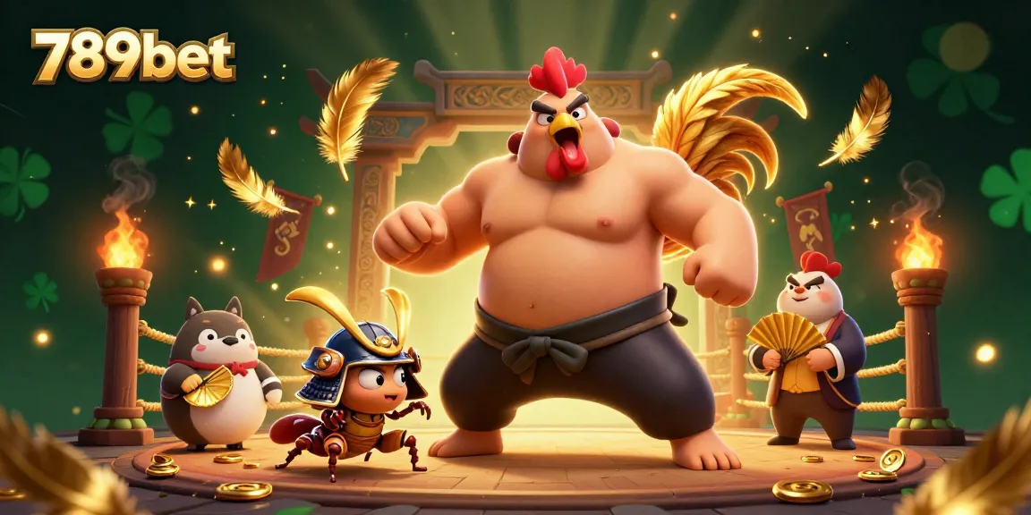 Experience thrilling action with 789bet as a powerful sumo wrestler and fierce samurai cricket battle in a dynamic casino arena.
