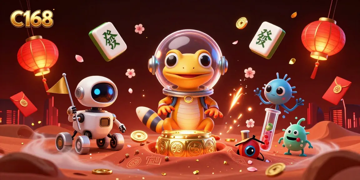C168 offers players a vibrant online casino experience with winning opportunities amid golden treasures.