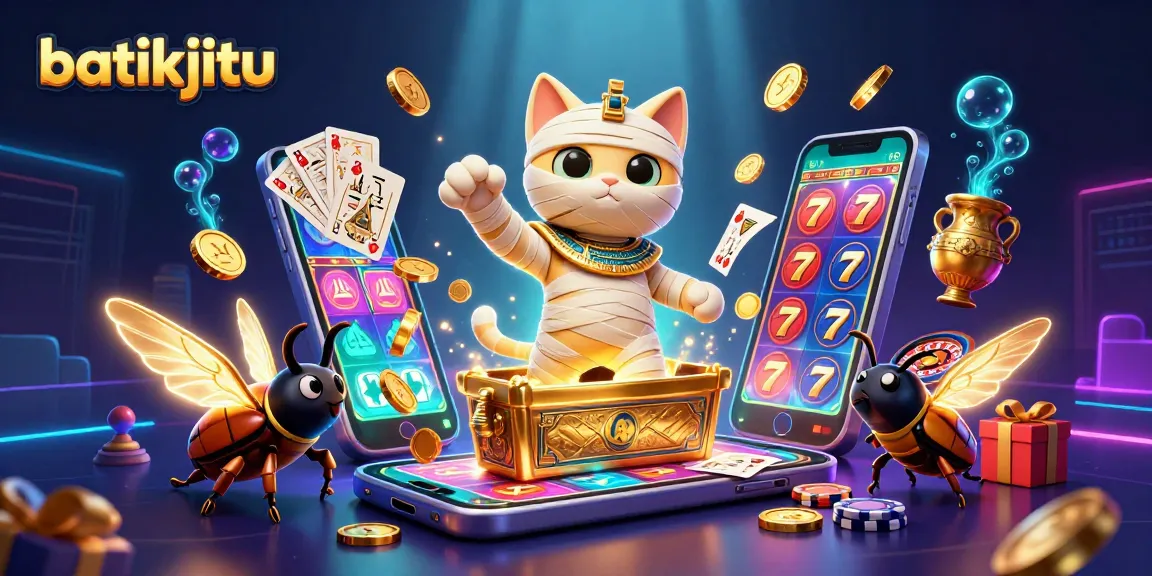 Bermain slot langsung di batikjitu dengan mumi kucing dan efek magis yang memikat