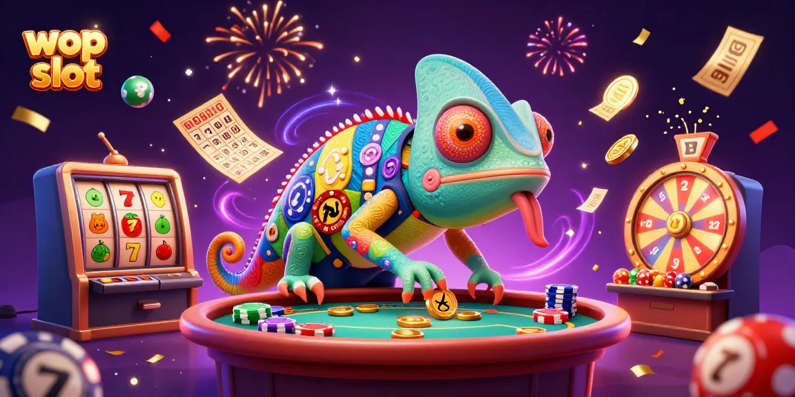 Engage with the exciting wop slot as the vibrant chameleon casino owner captures coins and prizes!