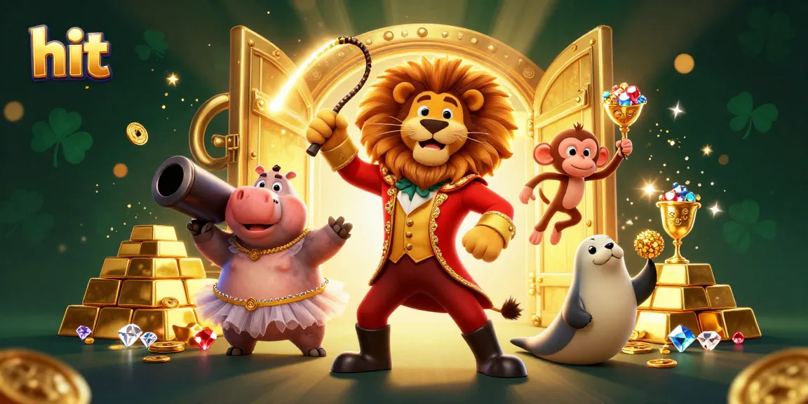 Hit your jackpot at the immersive gaming experience with vibrant characters and sparkling treasures.