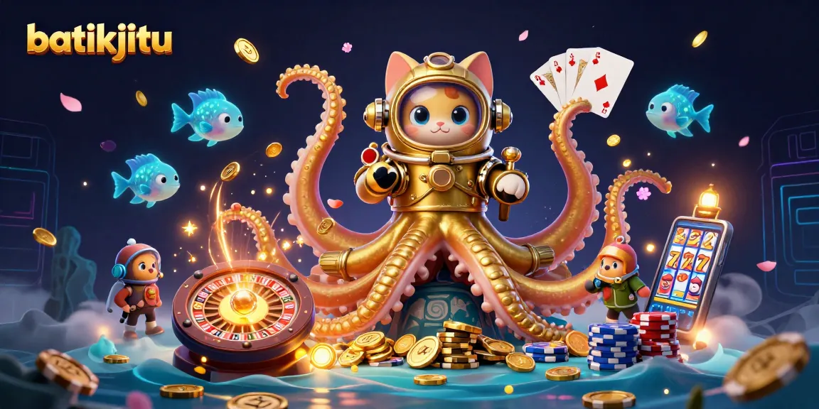 Rasakan pengalaman bermain batikjitu dengan ilustrasi 3D kasino yang menakjubkan dan elemen permainan yang kaya.