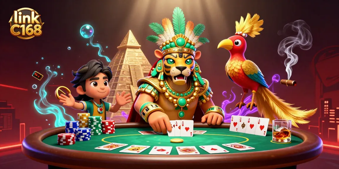 Experience thrilling gaming at link C168 with vibrant poker elements and stunning visuals.