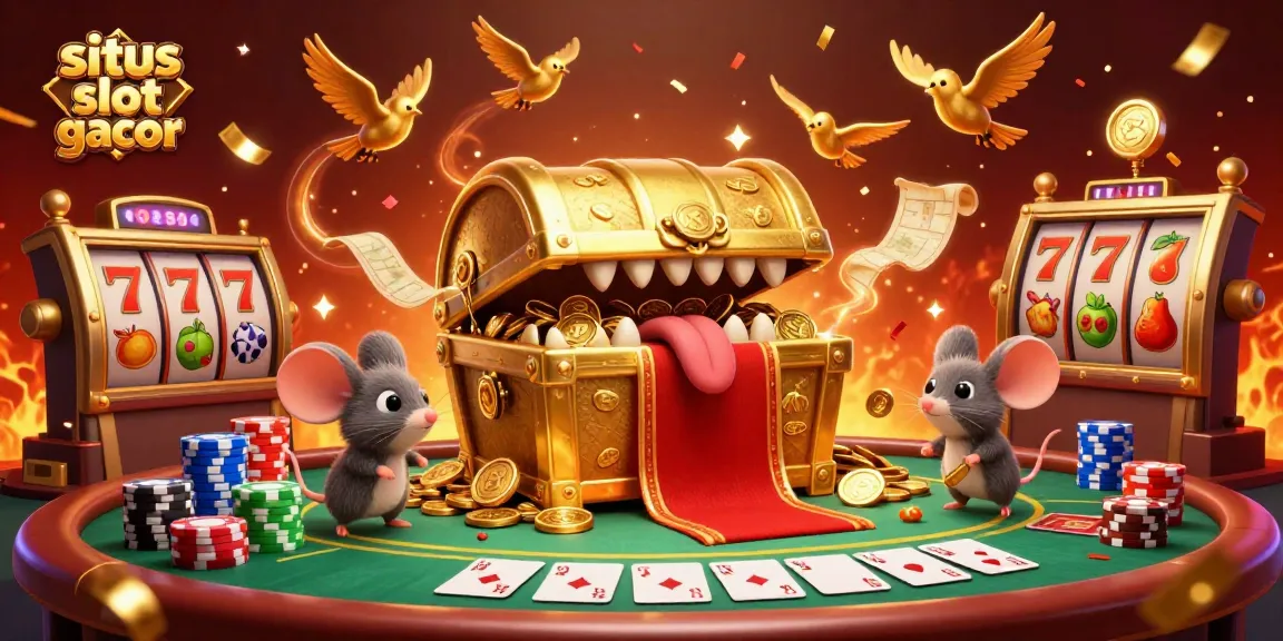 Situs slot gacor menyajikan suasana kasino dengan banyak elemen permainan slot dan poker yang menarik.